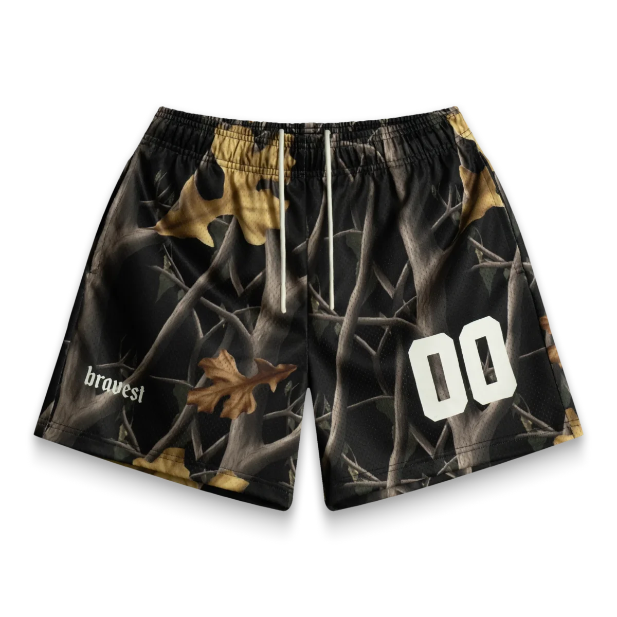 Black Skelly Shorts